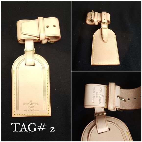 Authentic Louis Vuitton Luggage Tag & Poignant - NEW - Picture 5 of 16